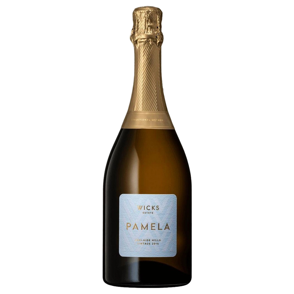 A bottle of Wicks Estate Pamela Adelaide Hills Sparkling 2018 750ml Sparkling Wine