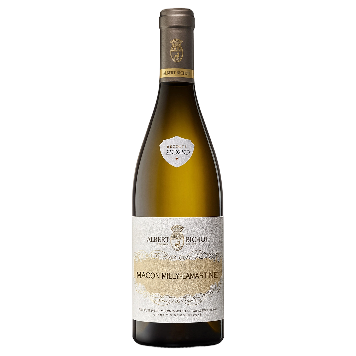 A bottle of Albert Bichot Macon Milly Lamartine Burgundy 2021 750ml White Wine