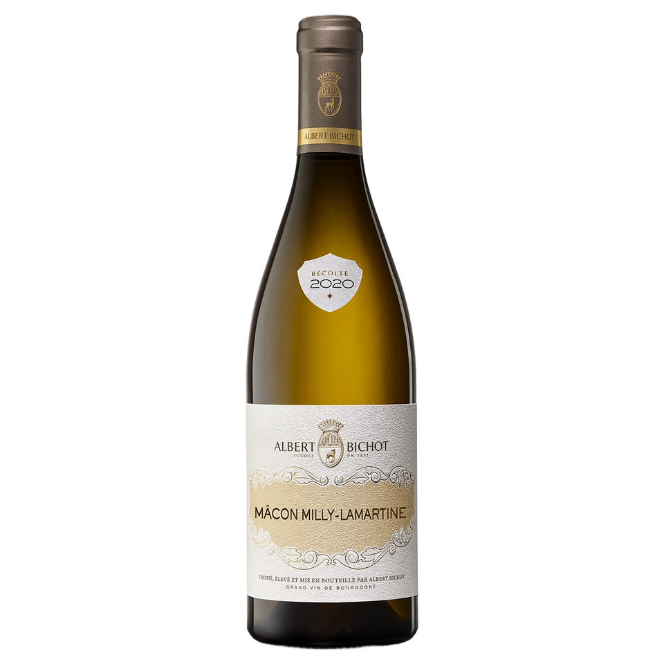 A bottle of Albert Bichot Macon Milly Lamartine Burgundy 2021 750ml White Wine