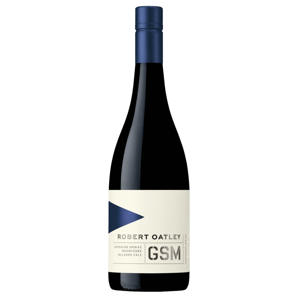 A bottle of Robert Oatley Signature Series Grenache Shiraz Mourvedre 2021 750ml Red Wine