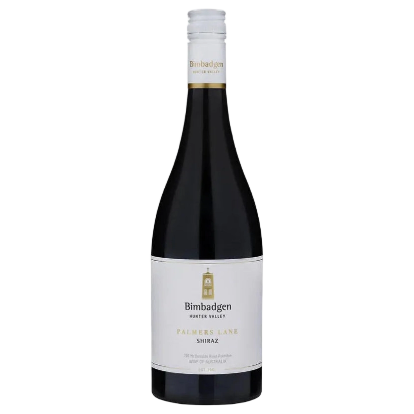 A bottle of Bimbadgen Palmers Lane Shiraz 2021 750ml Red Wine