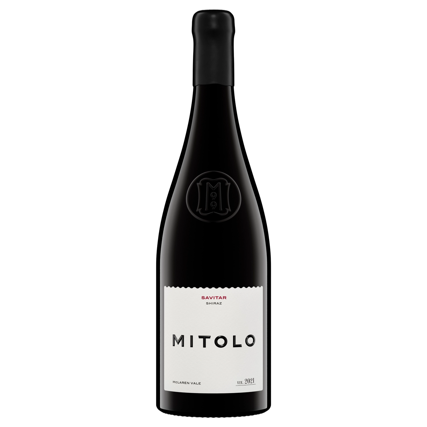 A bottle of Mitolo Savitar McLaren Vale Shiraz 2021 750ml Red Wine
