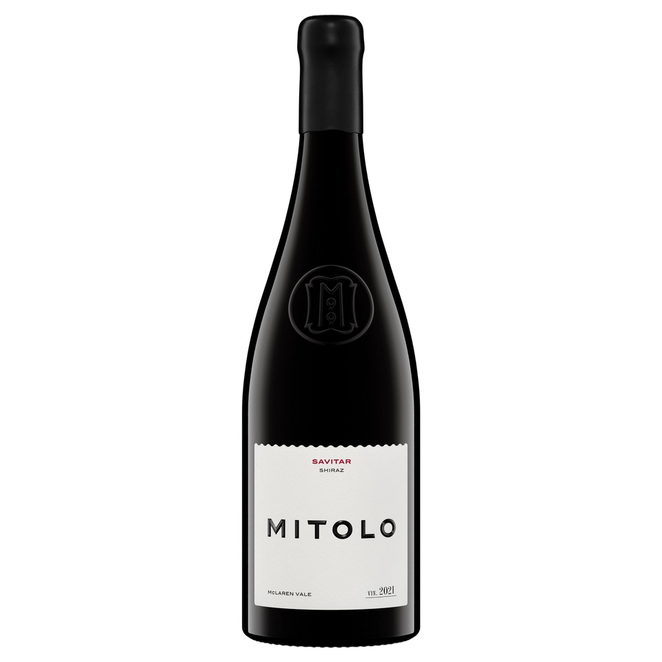 A bottle of Mitolo Savitar McLaren Vale Shiraz 2021 750ml Red Wine