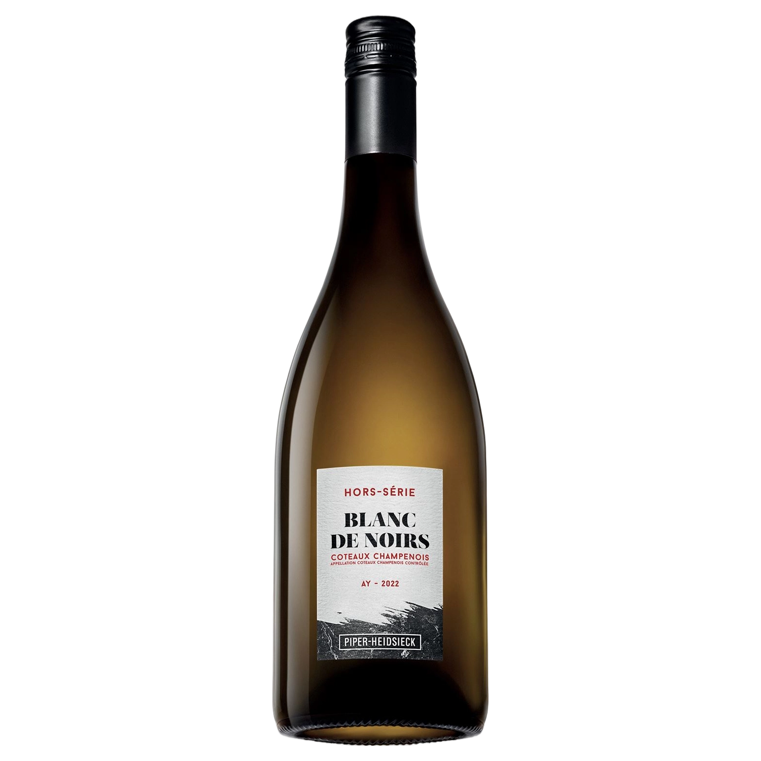 A bottle of Piper-Heidsieck Hors-Série Coteaux Champenois Blanc de Noirs Aÿ 2022 750ml Sparkling Wine