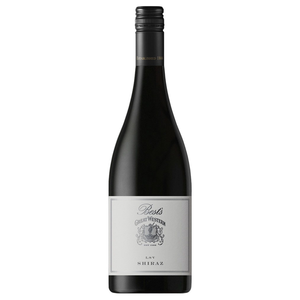 A bottle of Bests Great Western LSV Shiraz 2022 750ml Red Wine