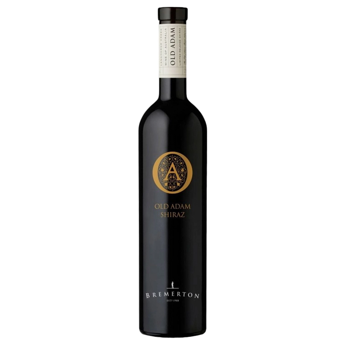 A bottle of Bremerton Old Adam Shiraz 2022 750ml Red Wine