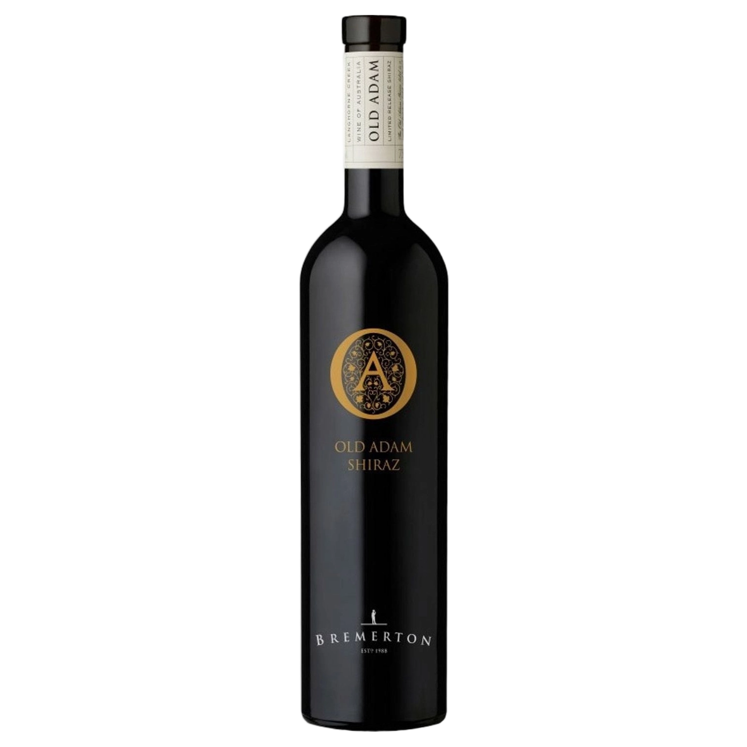 A bottle of Bremerton Old Adam Shiraz 2022 750ml Red Wine
