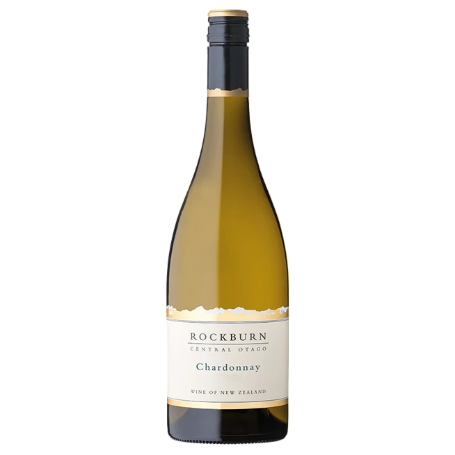 A bottle of Rockburn Central Otago Chardonnay 2023 750ml White Wine