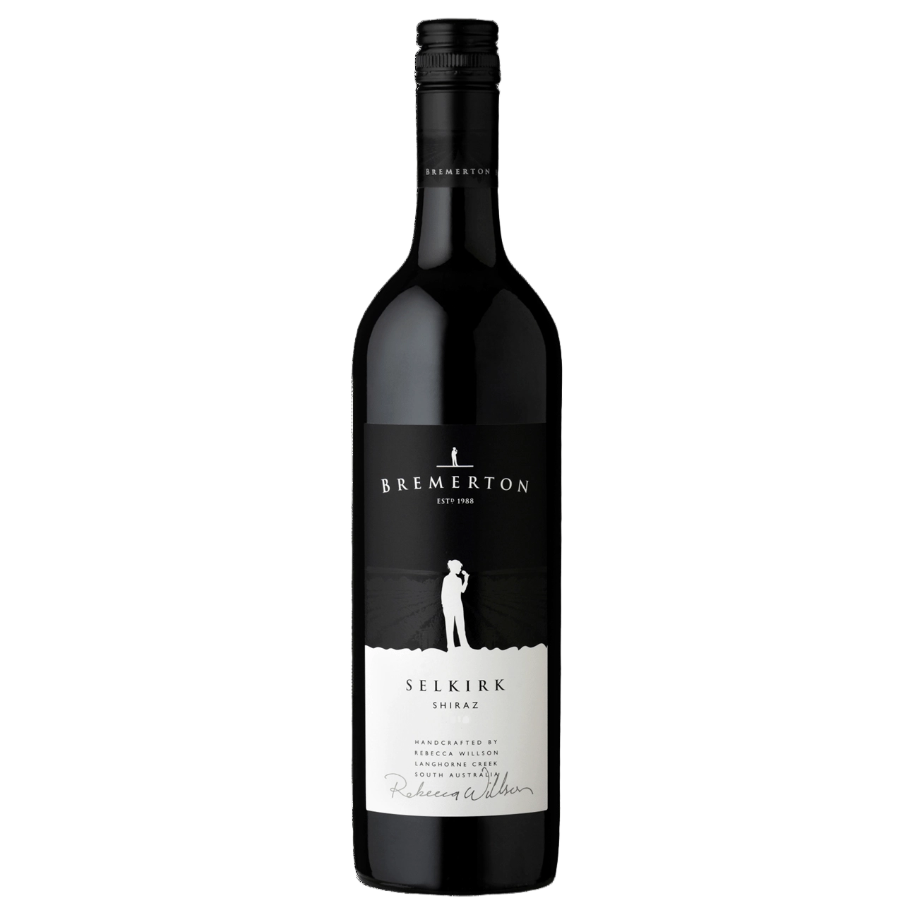 A bottle of Bremerton Selkirk Shiraz 2023 750ml Red Wine