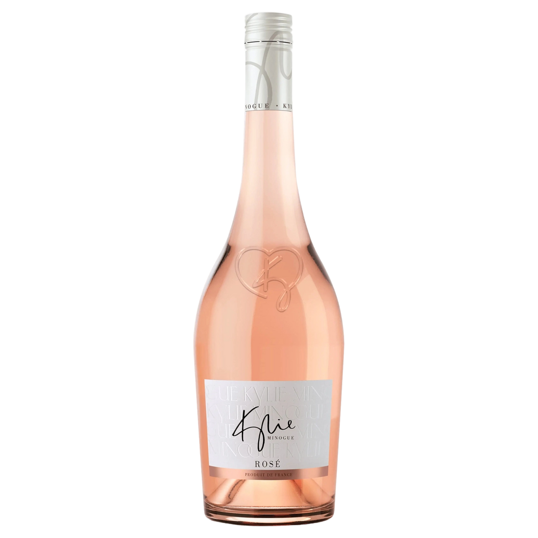 A bottle of Kylie Minogue Signature Southern France Rose 2024 750ml Rose Wine