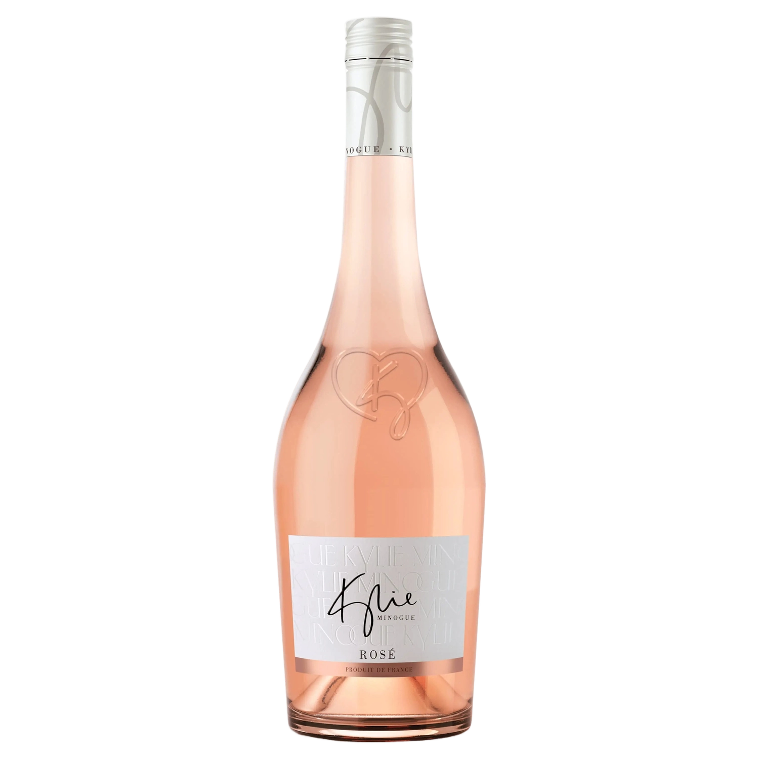 A bottle of Kylie Minogue Signature Southern France Rose 2024 750ml Rose Wine
