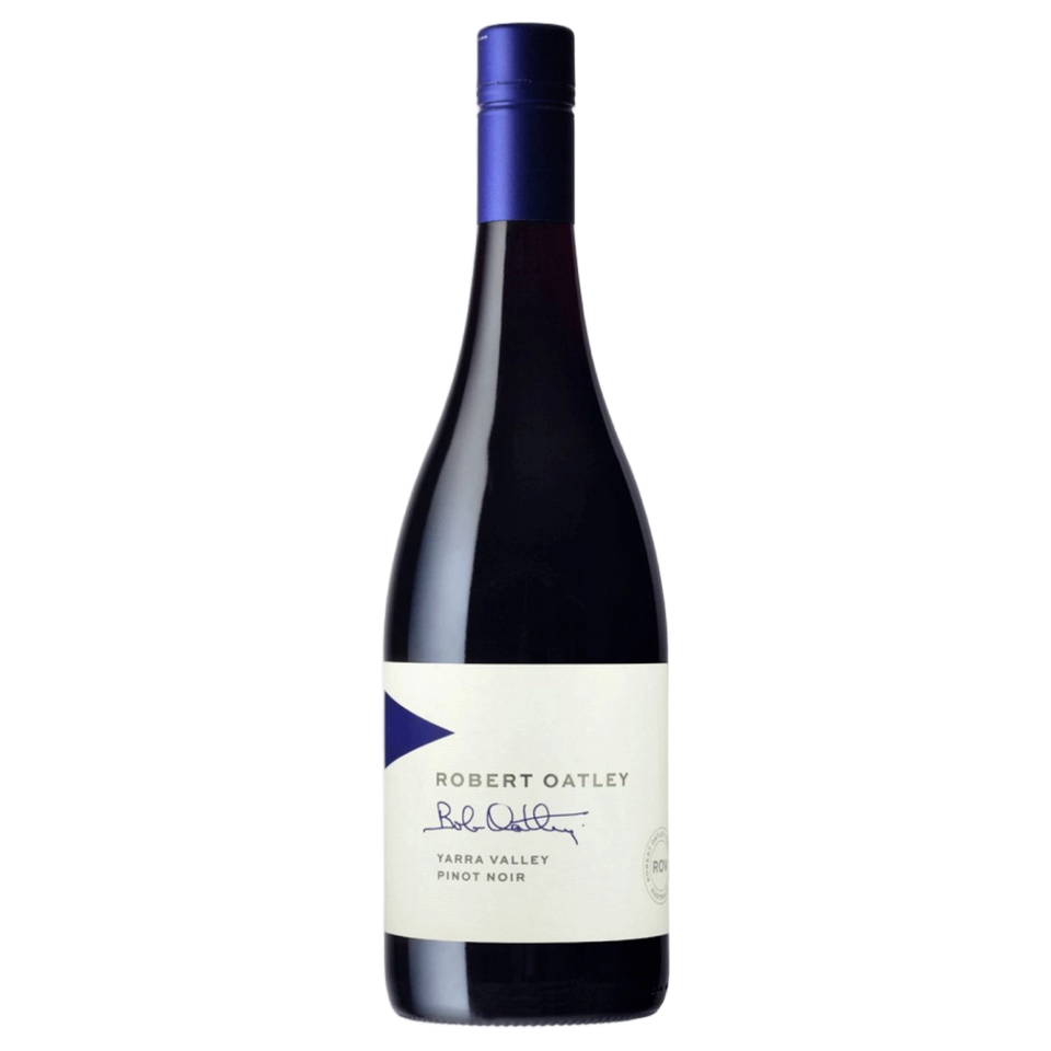 A bottle of Robert Oatley Signature Yarra Valley Pinot Noir 2025 750ml Red Wine