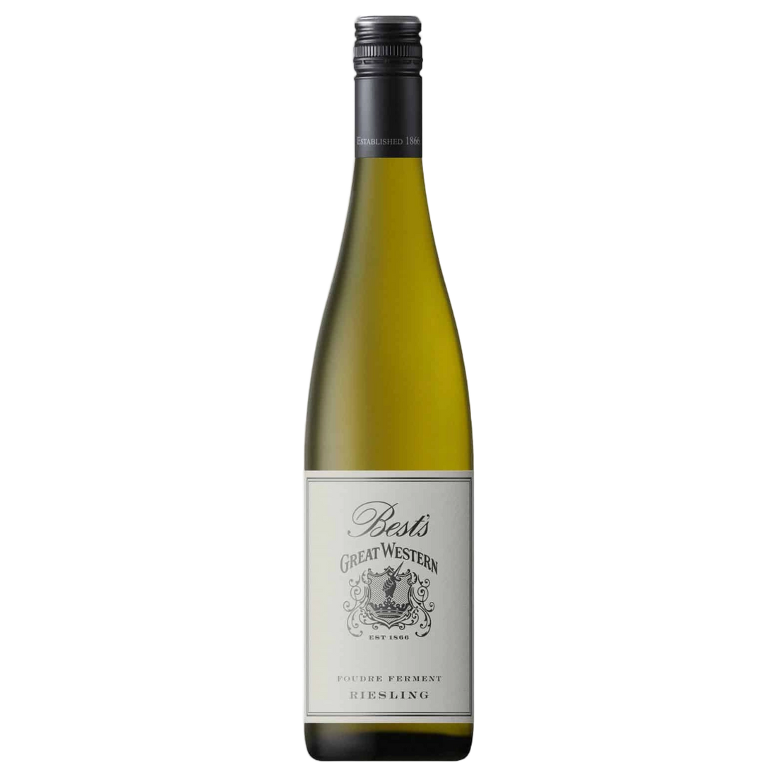 A bottle of Best's Great Western Foudre Ferment Riesling 2025 750ml White Wine