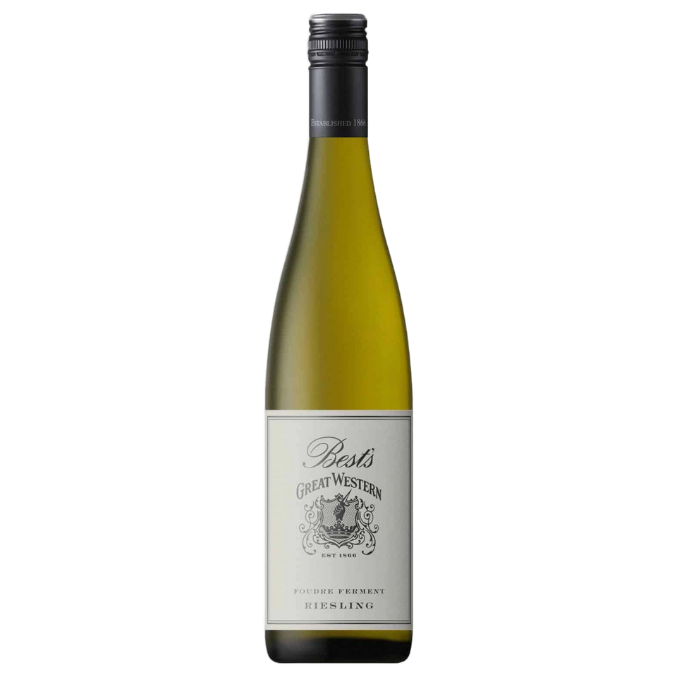 A bottle of Best's Great Western Foudre Ferment Riesling 2025 750ml White Wine