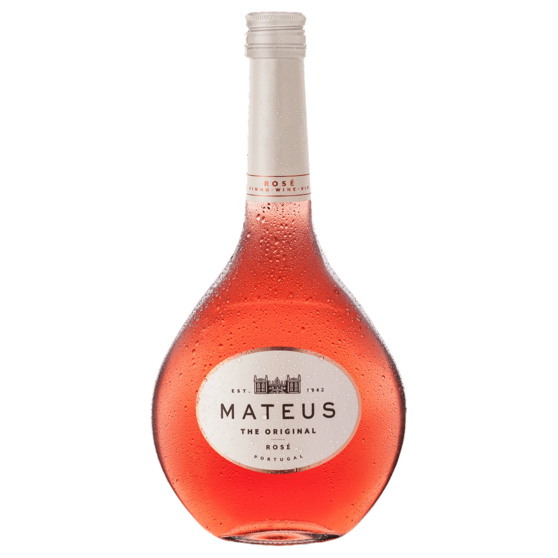 A bottle of Mateus Rose Original Portugal NV 750ml Rose Wine