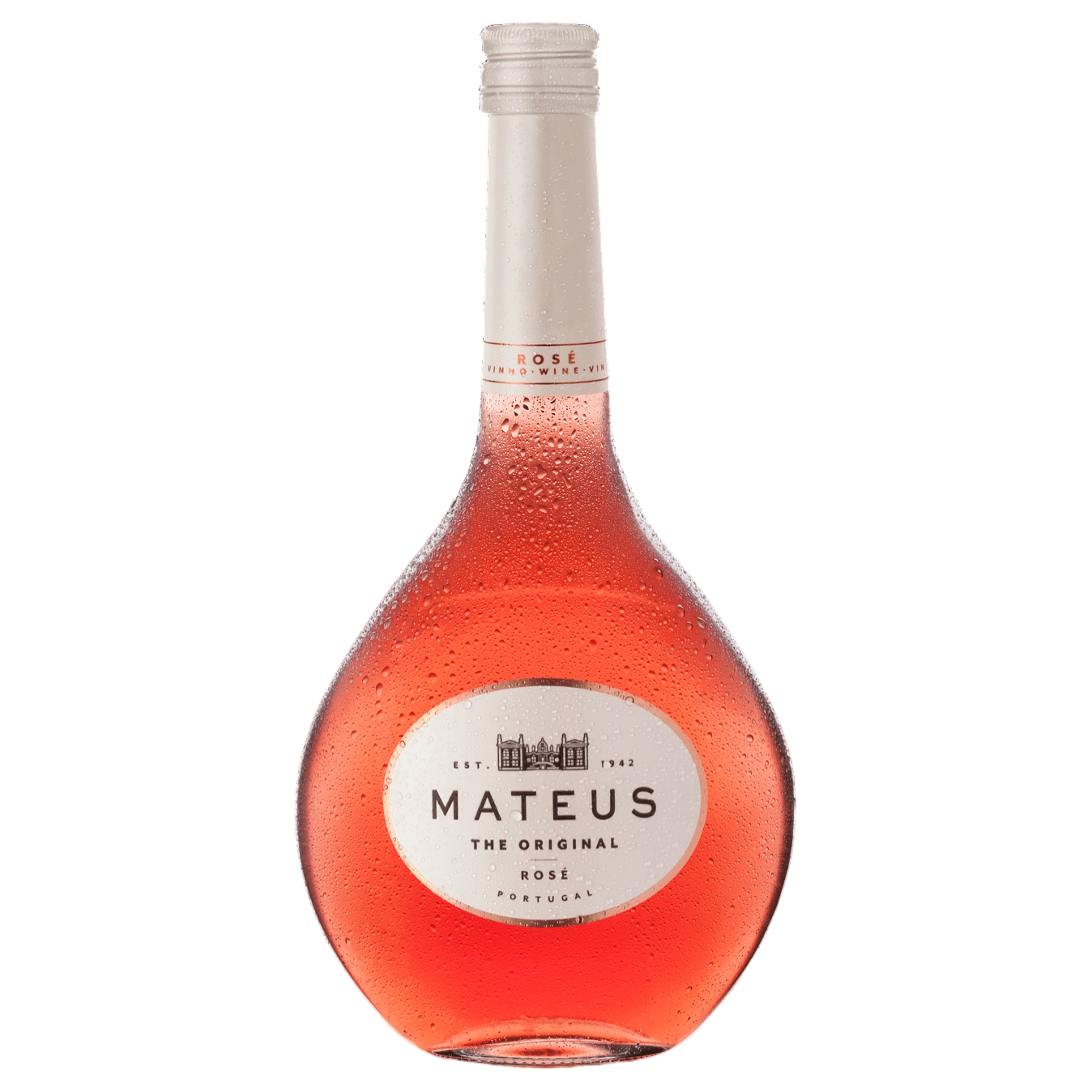 A bottle of Mateus Rose Original Portugal NV 750ml Rose Wine