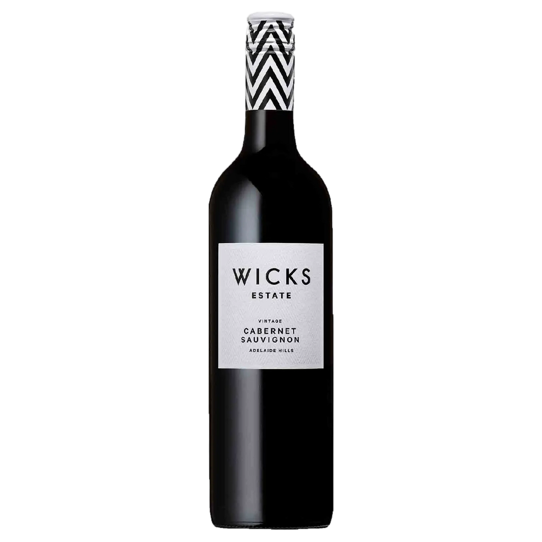 A bottle of Wicks Estate Adelaide Hills Cabernet Sauvignon 2020 750ml Red Wine