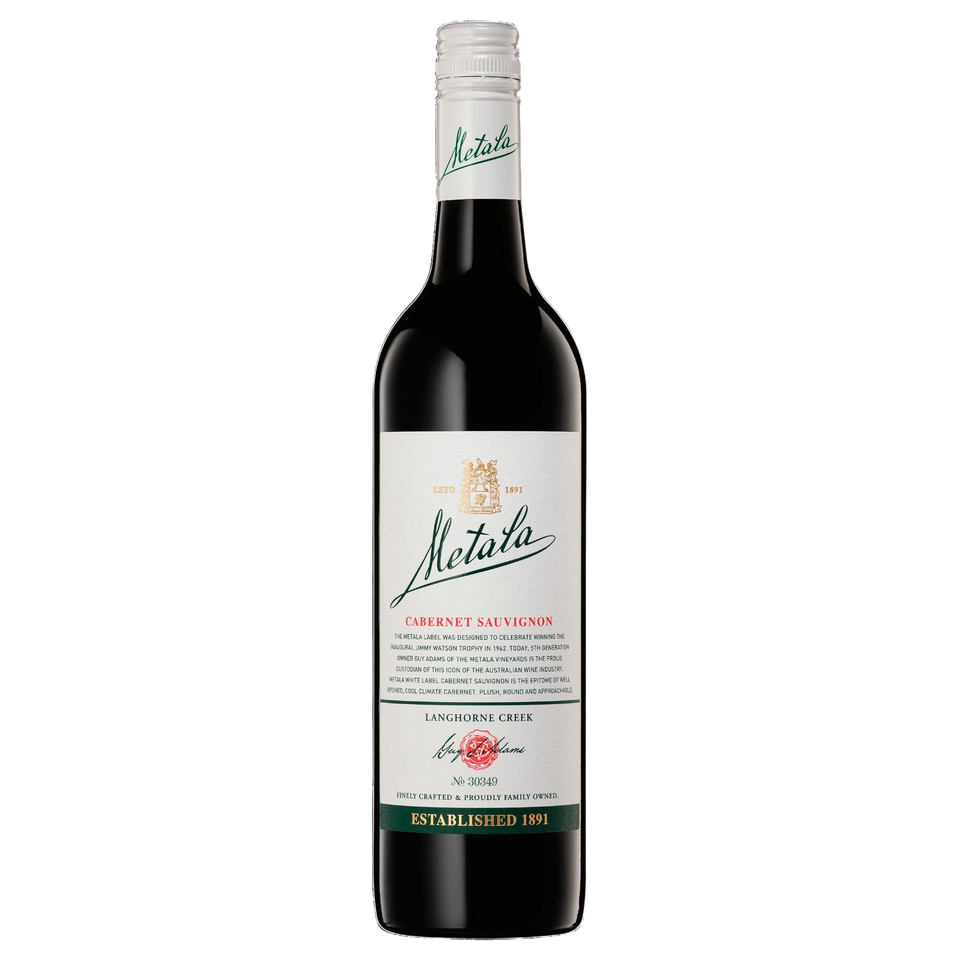 A bottle of Metala White Label Langhorne Creek Rose 2020 750ml Rose Wine