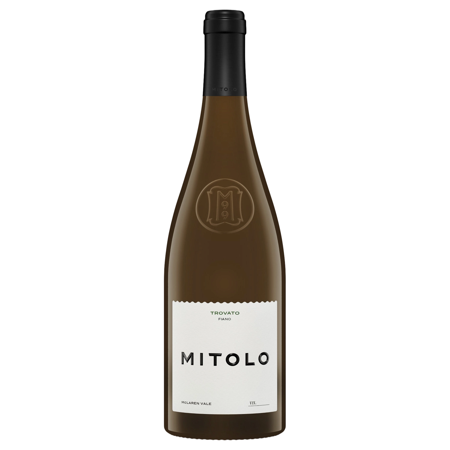 A bottle of Mitolo Trovato McLaren Vale Fiano 2024 750ml White Wine