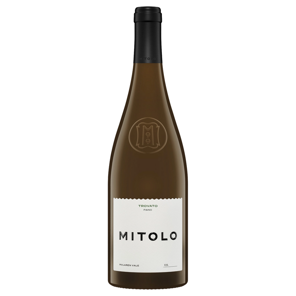 A bottle of Mitolo Trovato McLaren Vale Fiano 2024 750ml White Wine