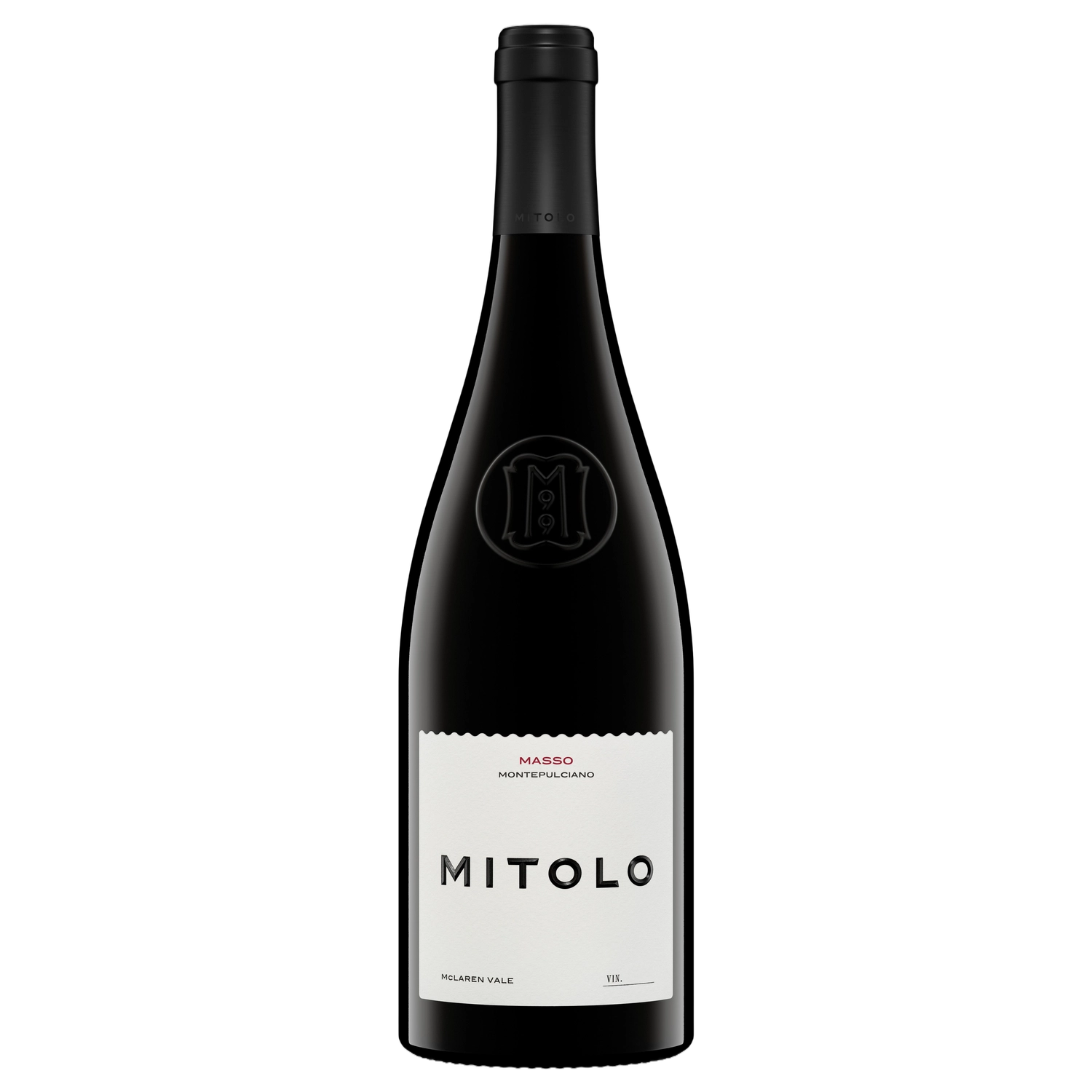 A bottle of Mitolo Masso McLaren Vale Montepulciano 2024 750ml Red Wine