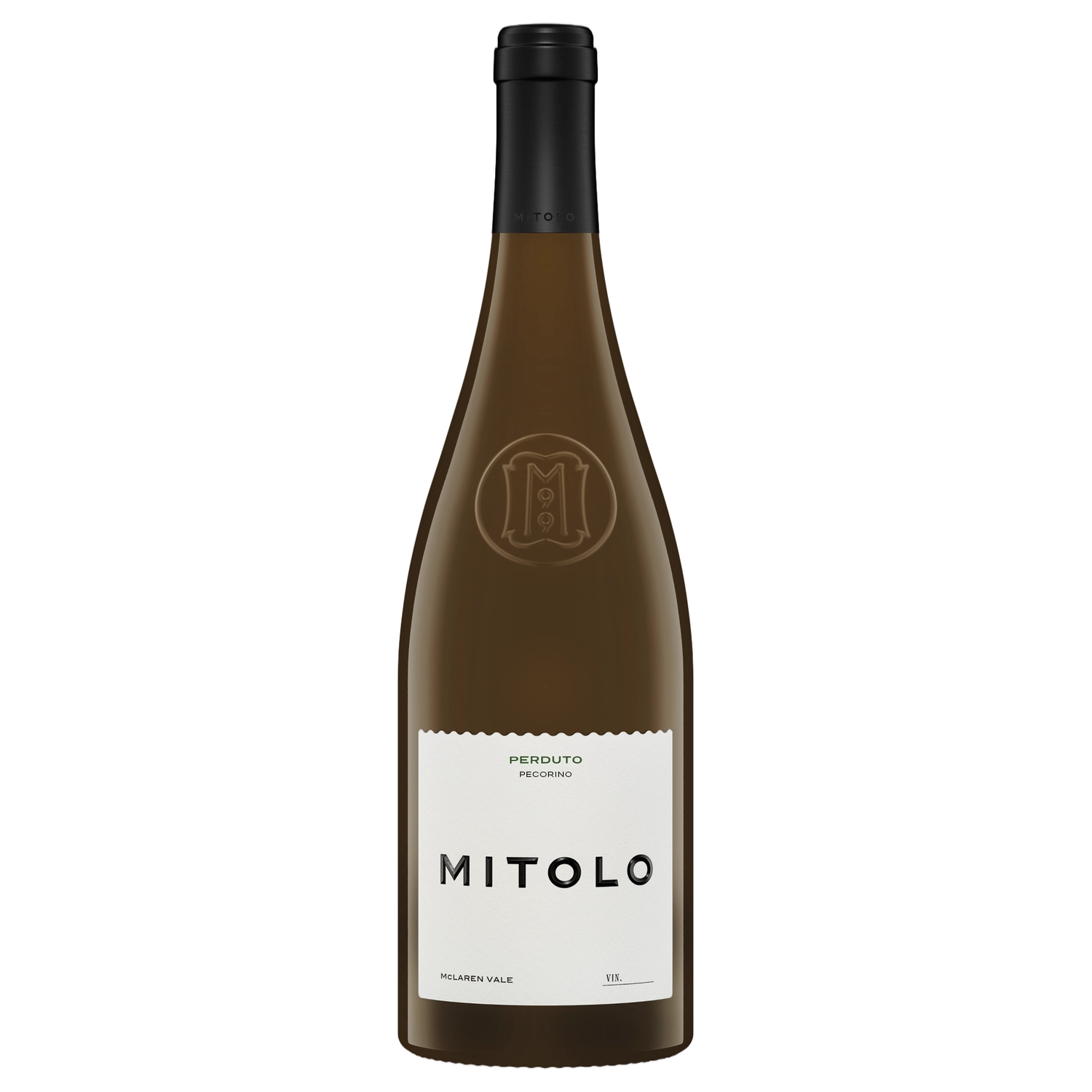 A bottle of Mitolo Perduto McLaren Vale Pecorino 2024 750ml White Wine