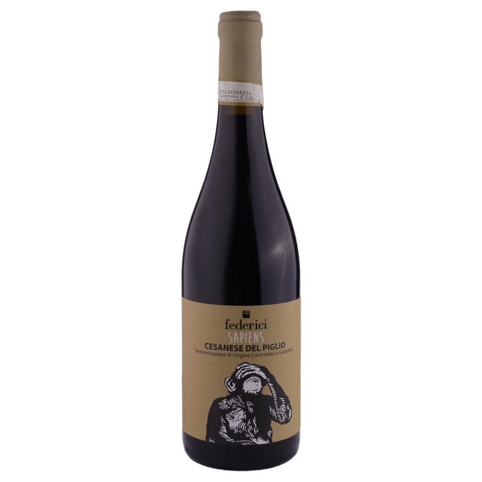 A bottle of Federici Sapiens Cesanese del Piglio DOCG 2020 750ml Red Wine