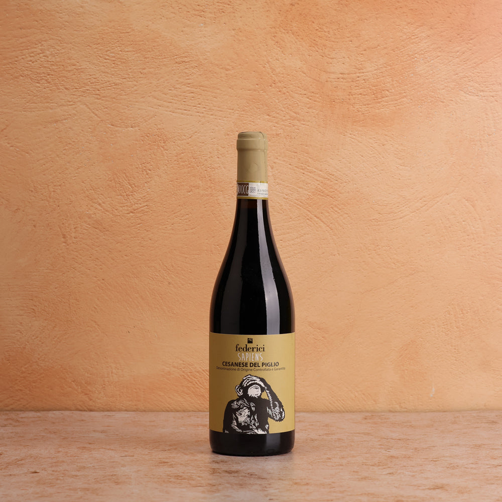ITM621612 Mystery Single Bottle Burgundy Sloping Shape Transparent