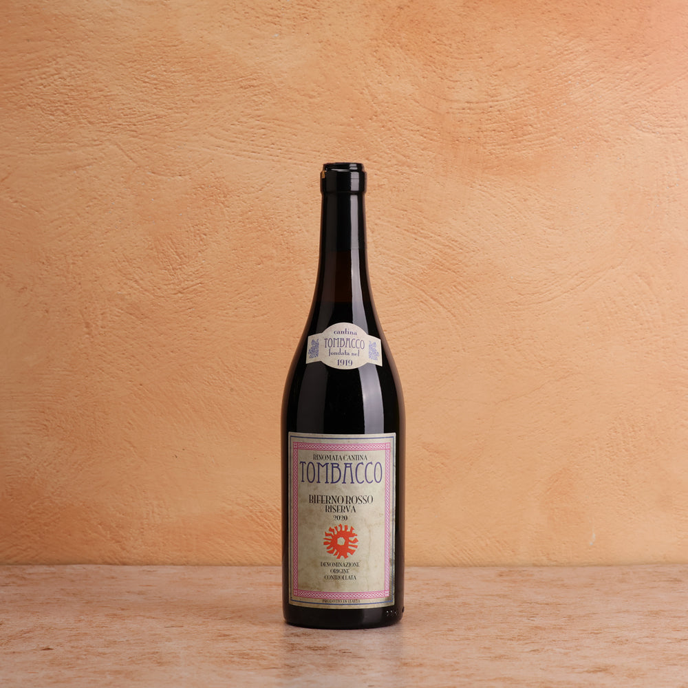 A bottle of Tombacco Biferno Rosso 2020 750ml Red Wine