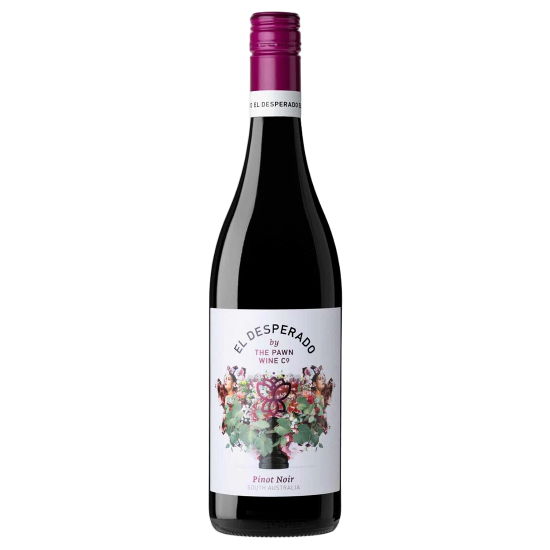 A bottle of The Pawn El Desperado Pinot Noir 2026 750ml Red Wine