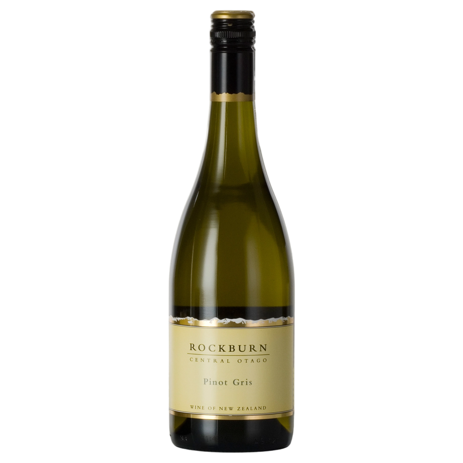 A bottle of Rockburn Central Otago Pinot Gris 2024 750ml White Wine