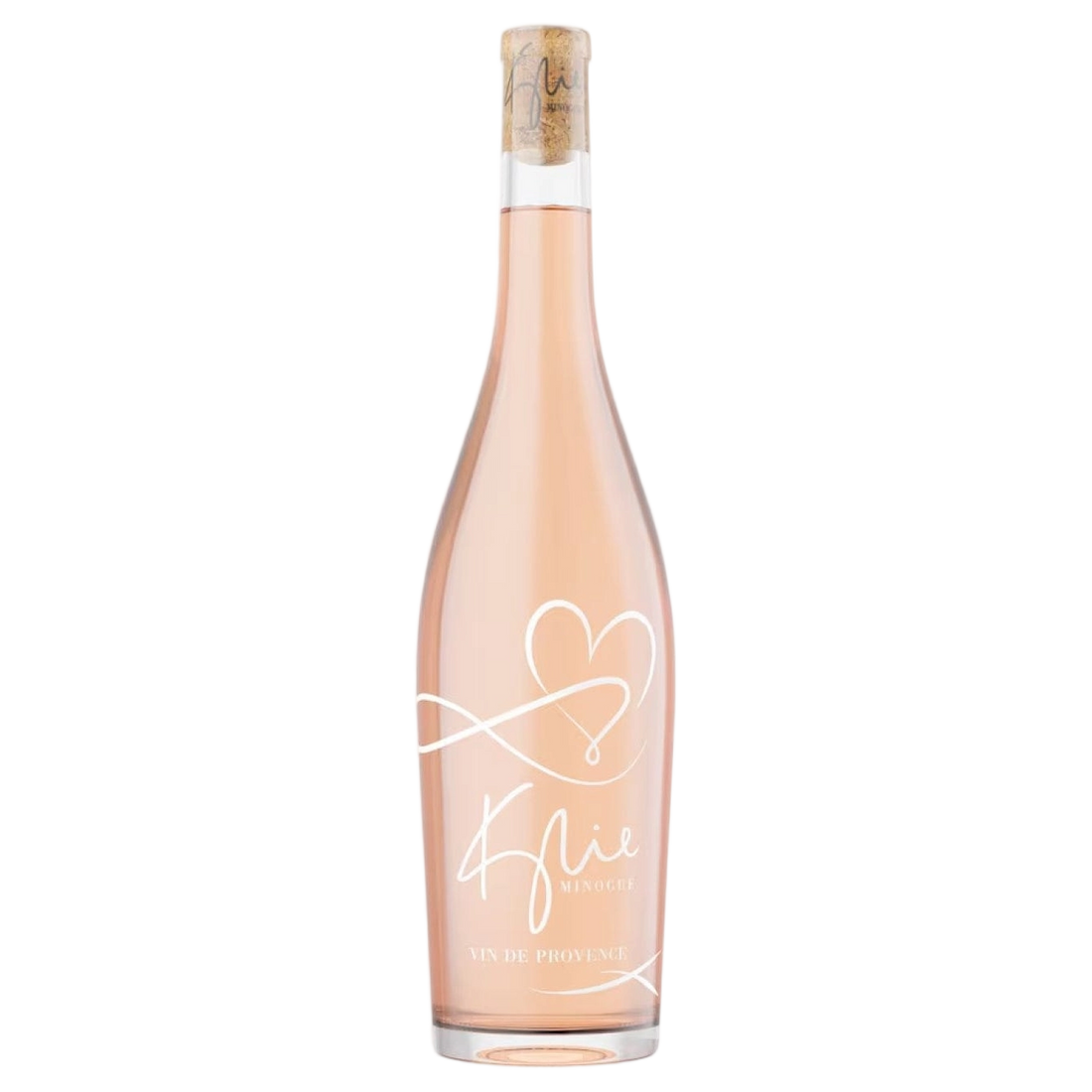 A bottle of Kylie Minogue Vin de Provence Rose 2024 750ml Rose Wine