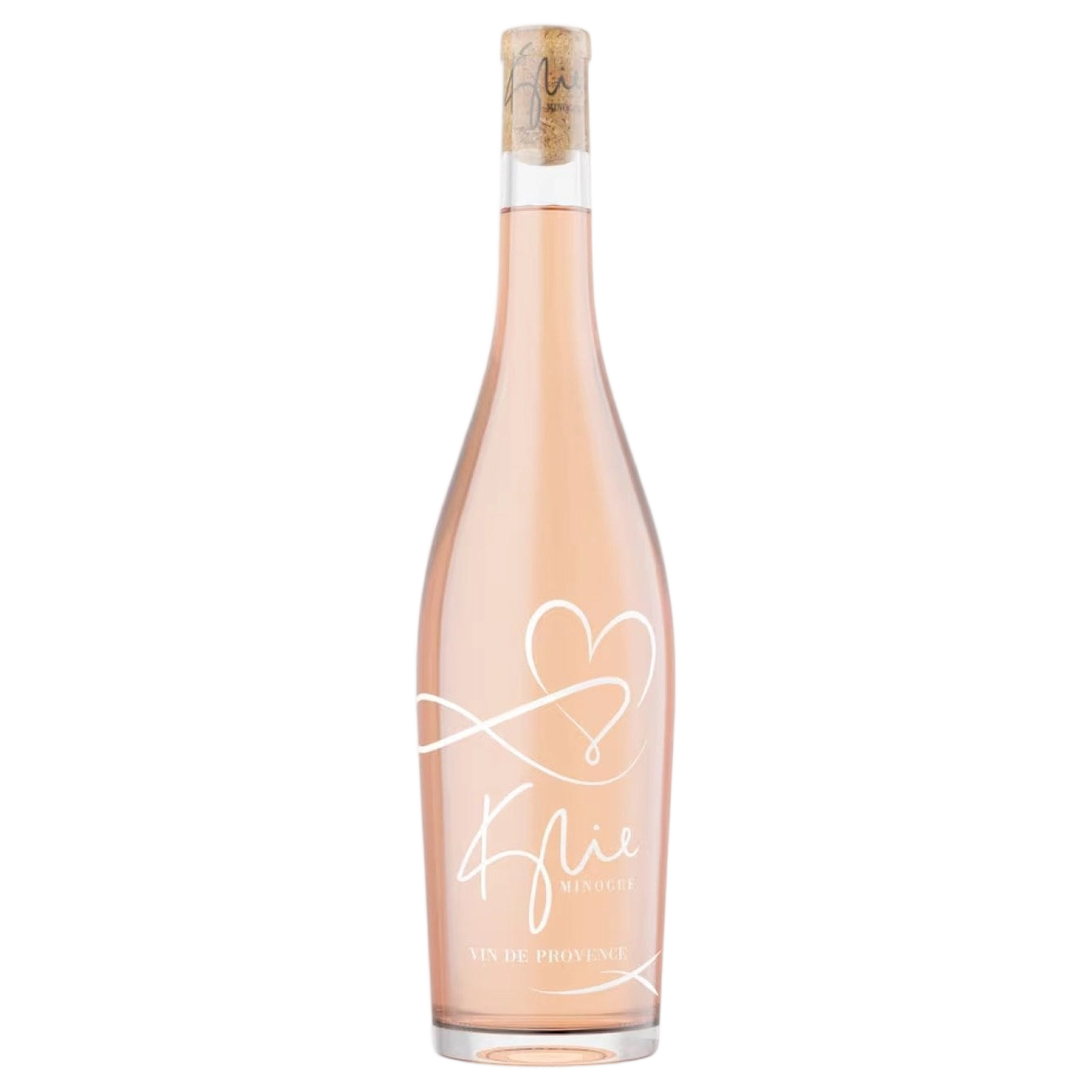A bottle of Kylie Minogue Vin de Provence Rose 2024 750ml Rose Wine