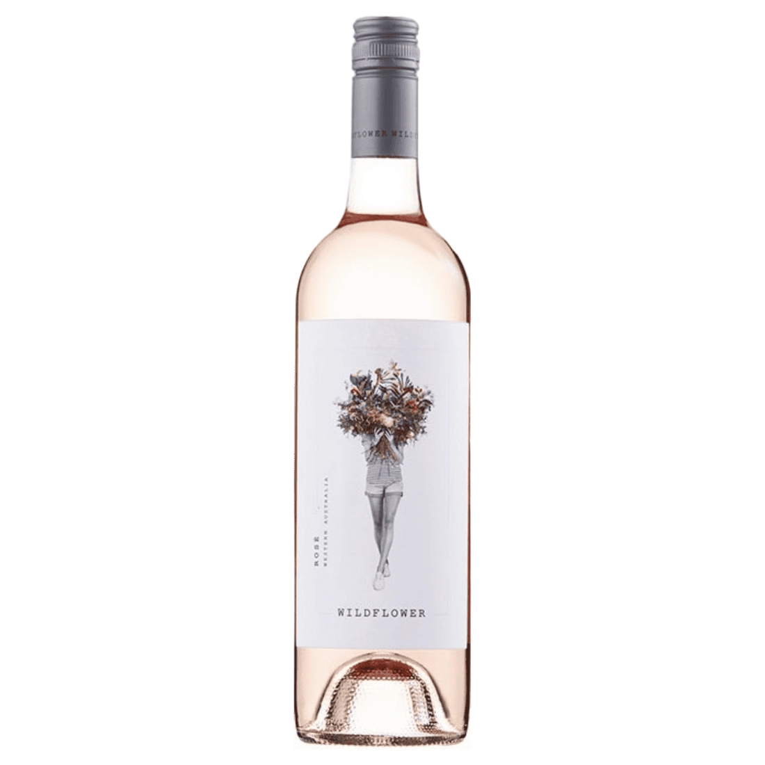 A bottle of Wildflower Western Australia Rose 2025 1500ml Rose Wine