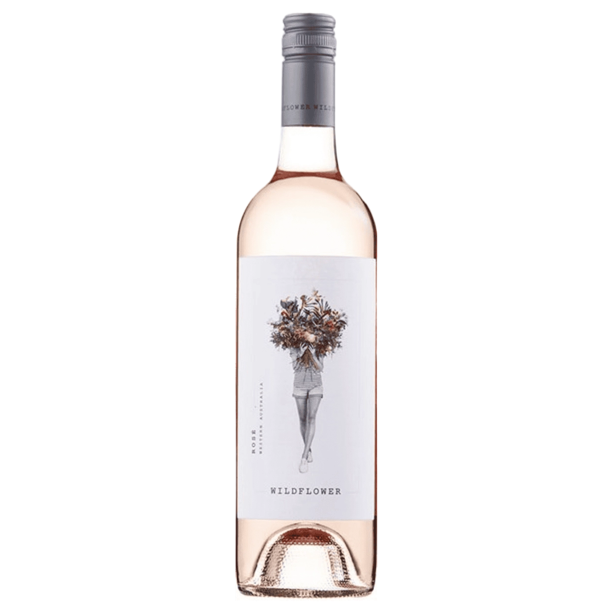 A bottle of Wildflower Western Australia Rose 2025 1500ml Rose Wine