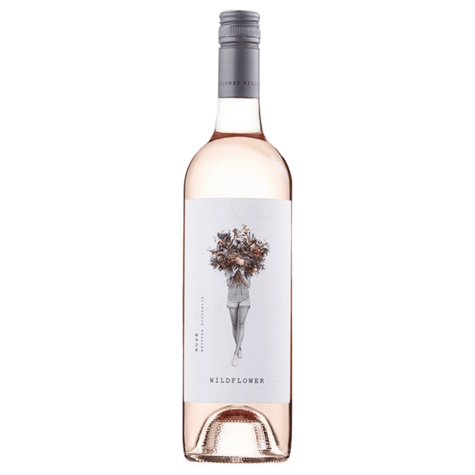 A bottle of Wildflower Western Australia Rose 2025 1500ml Rose Wine