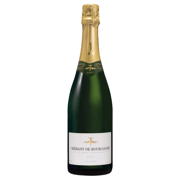 A bottle of La Chablisienne Crémant de Bourgogne Brut NV 750ml Sparkling Wine
