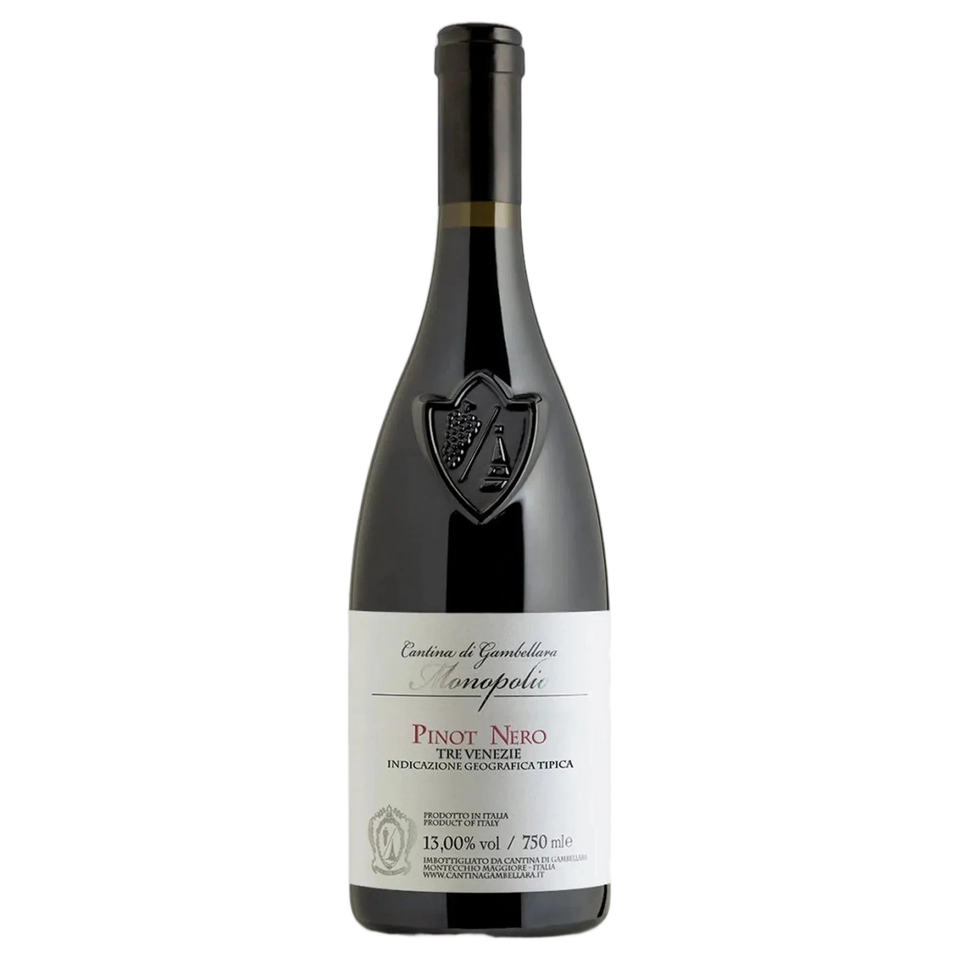 A bottle of Cantina Gambellara Monopolio Pinot Nero 2020 750ml Red Wine