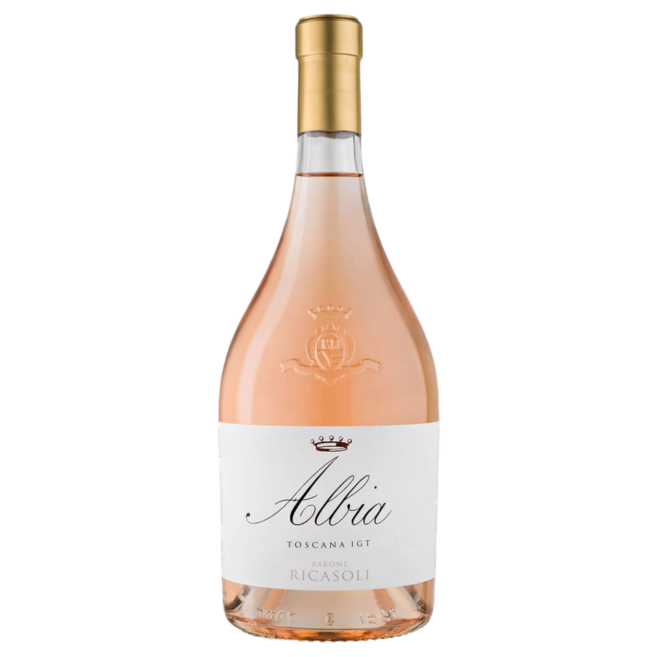 A bottle of Barone Ricasoli Albia Toscana IGT Rose 2024 750ml Rose Wine