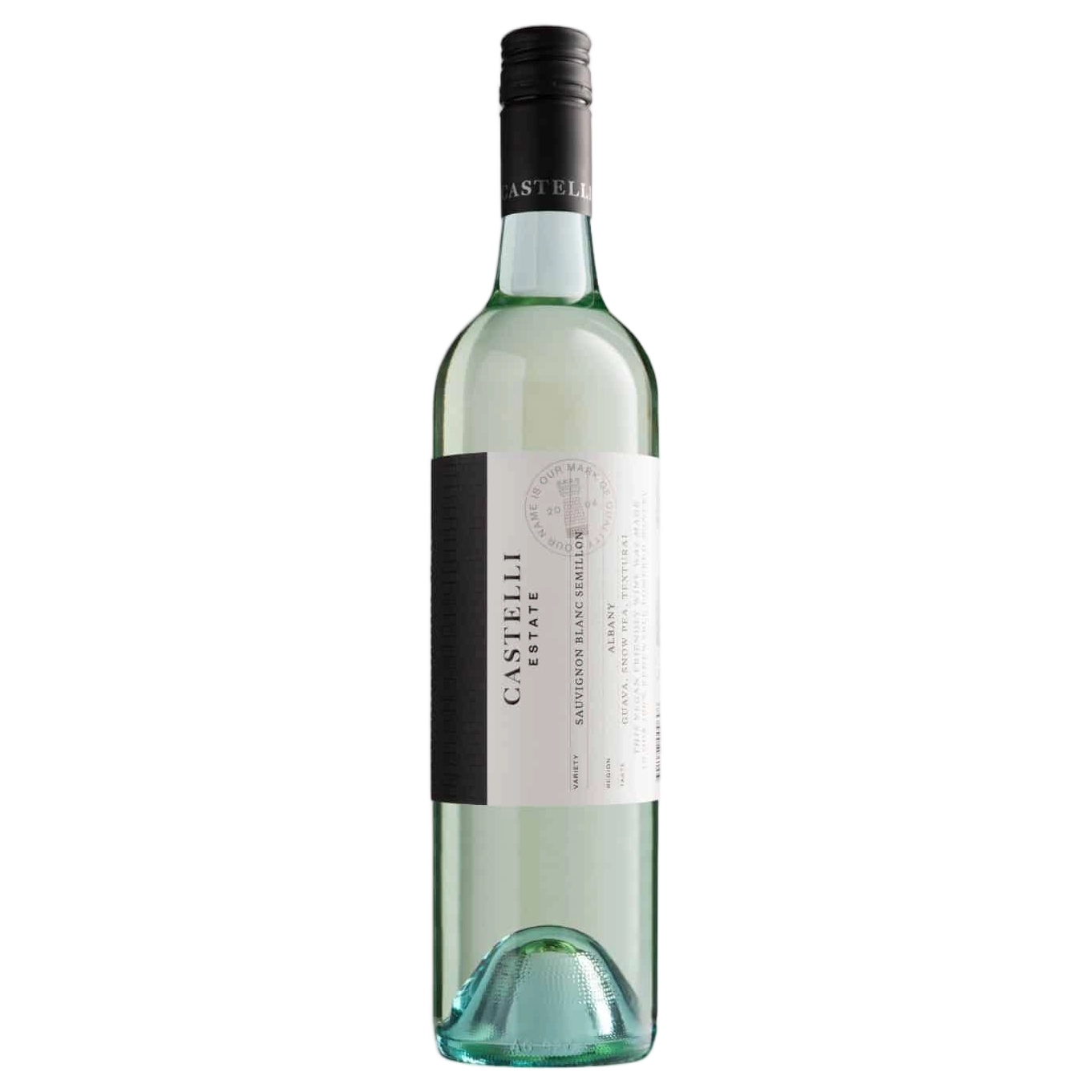 A bottle of Castelli Silver Albany Sauvignon Blanc Semillon 2020 750ml White Wine