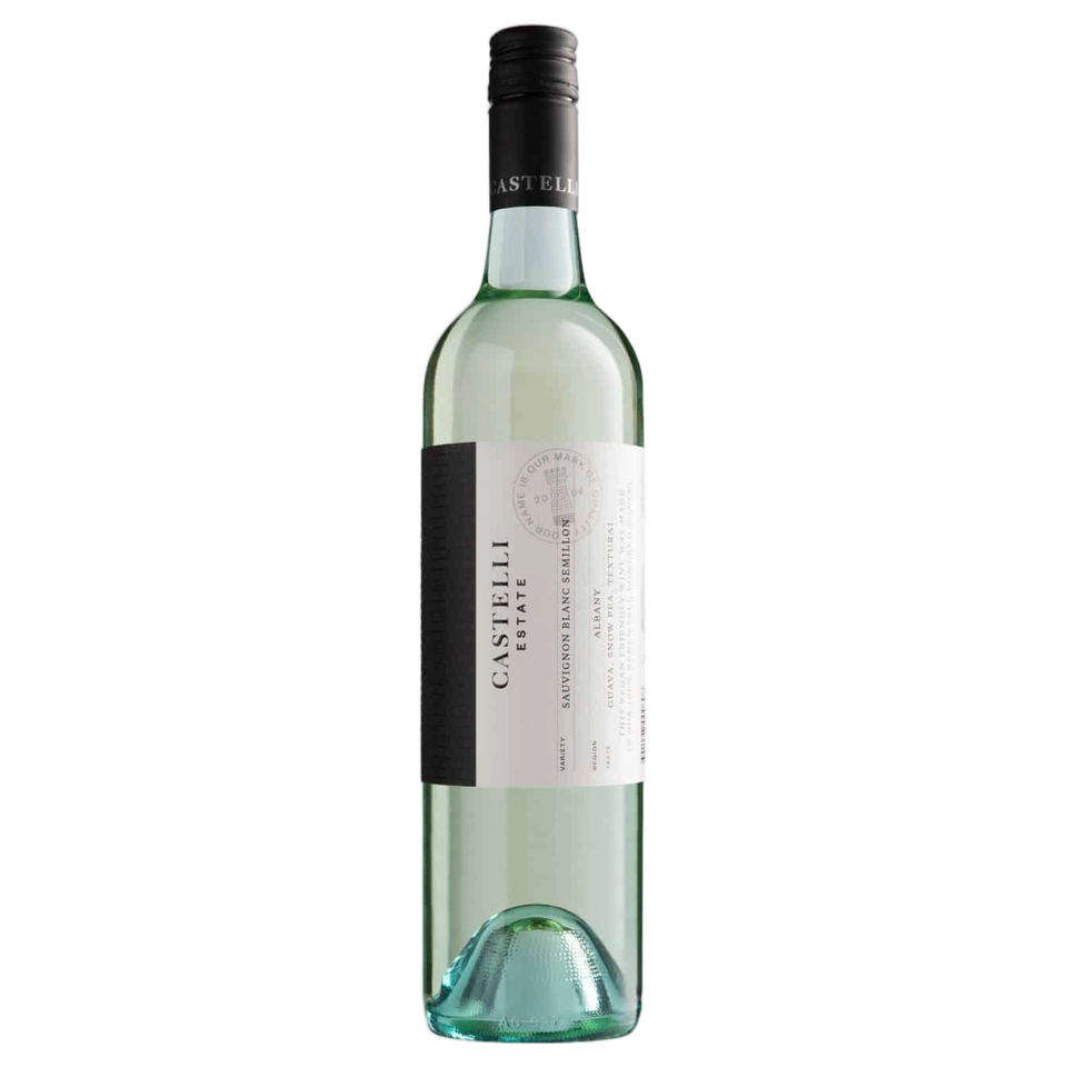 A bottle of Castelli Silver Albany Sauvignon Blanc Semillon 2020 750ml White Wine