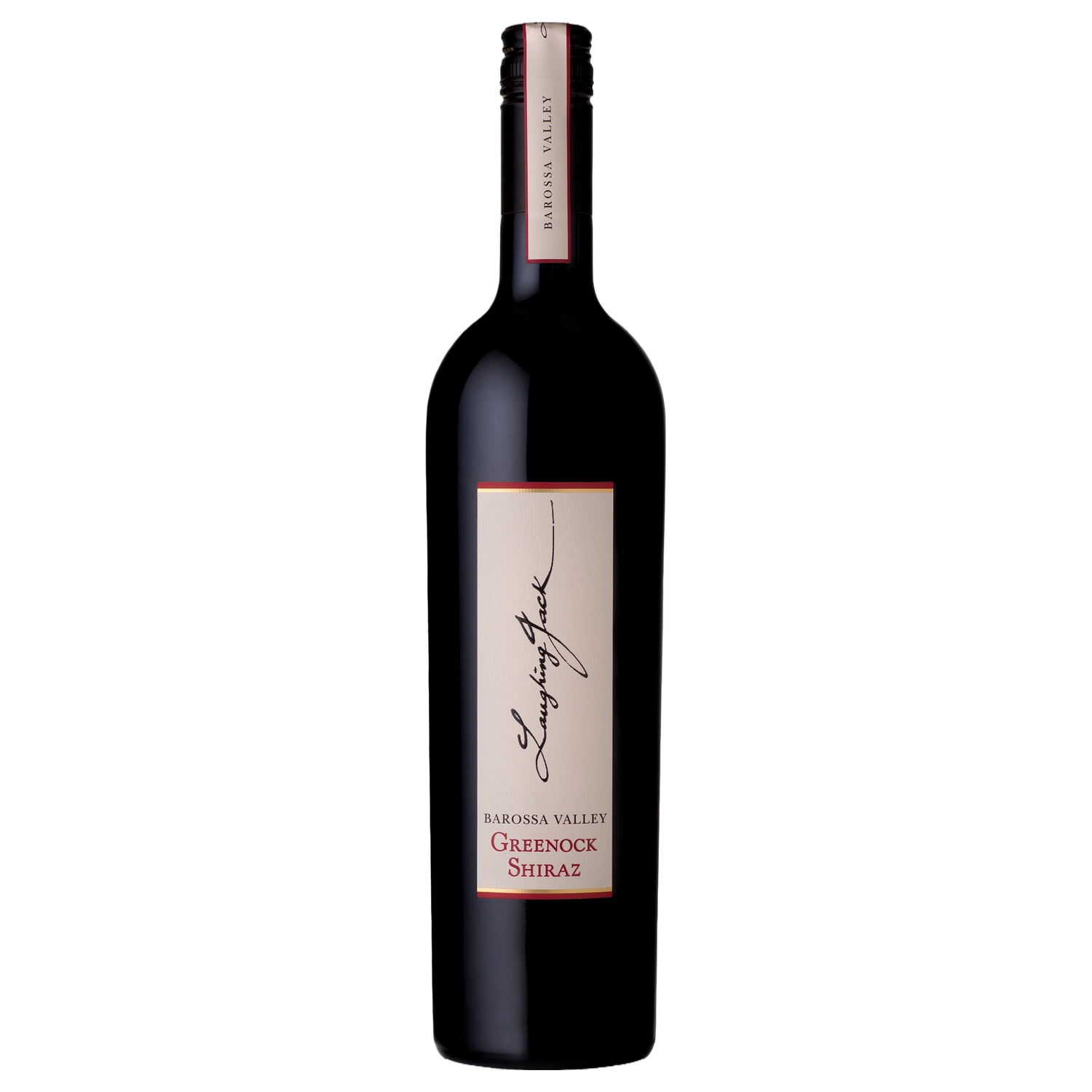 A bottle of Laughing Jack Augustus Greenock Shiraz 2021 750ml Red Wine
