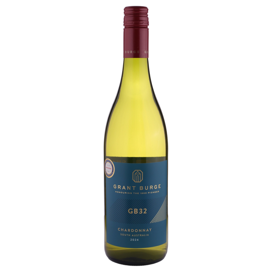 A bottle of Grant Burge GB32 Chardonnay 2024 750ml White Wine