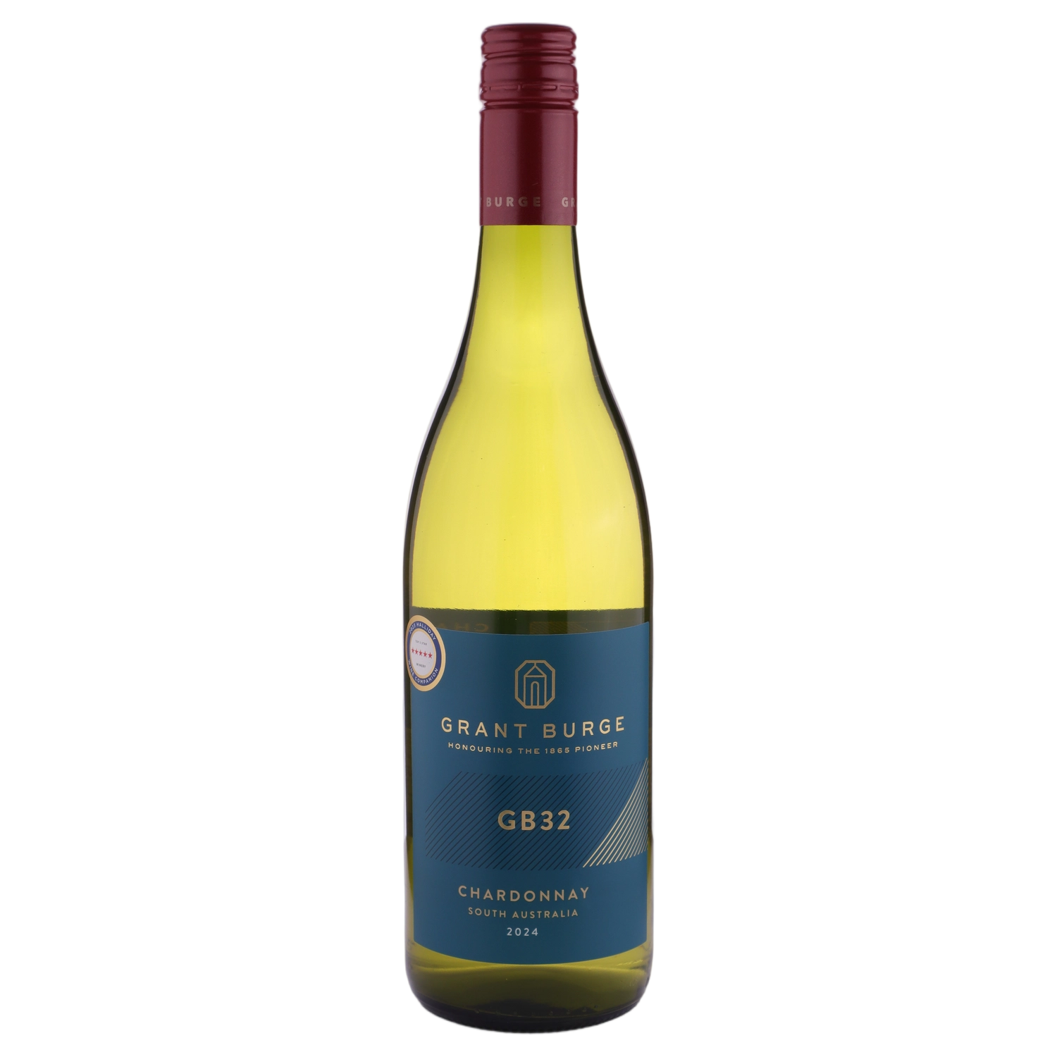 A bottle of Grant Burge GB32 Chardonnay 2024 750ml White Wine