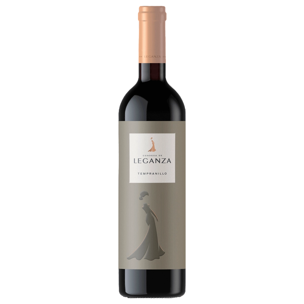 A bottle of Bodegas Leganza Condesa de Leganza Tempranillo Crianza 2023 750ml Red Wine