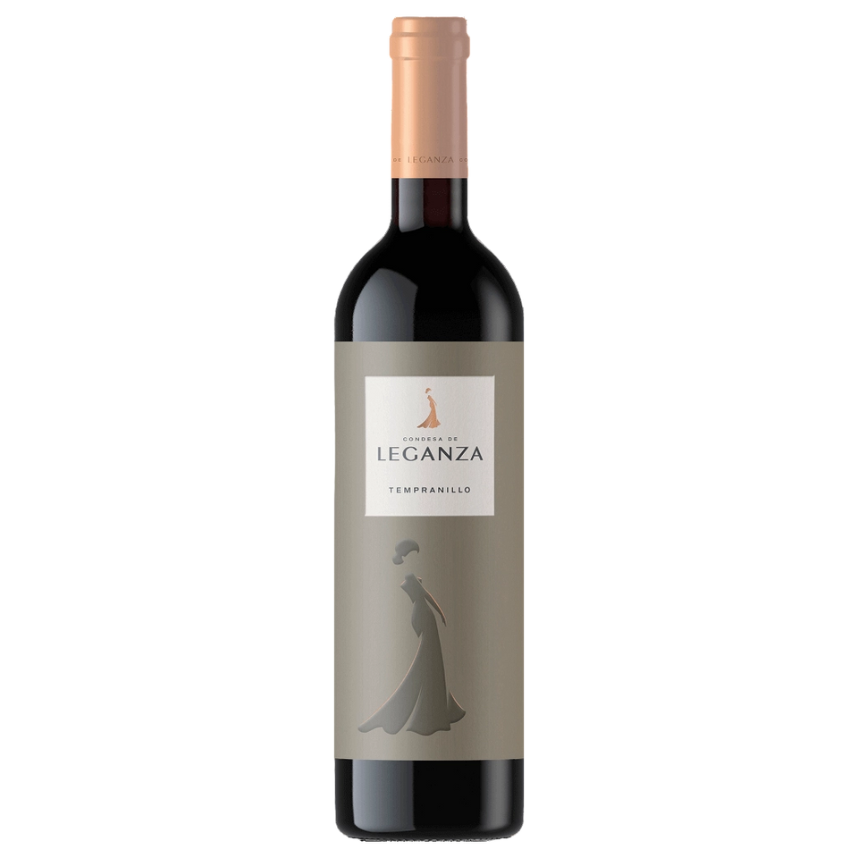 A bottle of Bodegas Leganza Condesa de Leganza Tempranillo Crianza 2023 750ml Red Wine