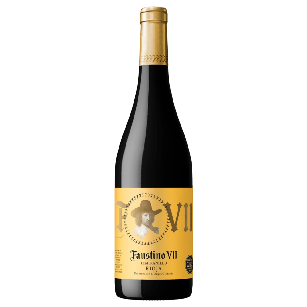 A bottle of Bodegas Faustino VII Tempranillo 2023 750ml Red Wine