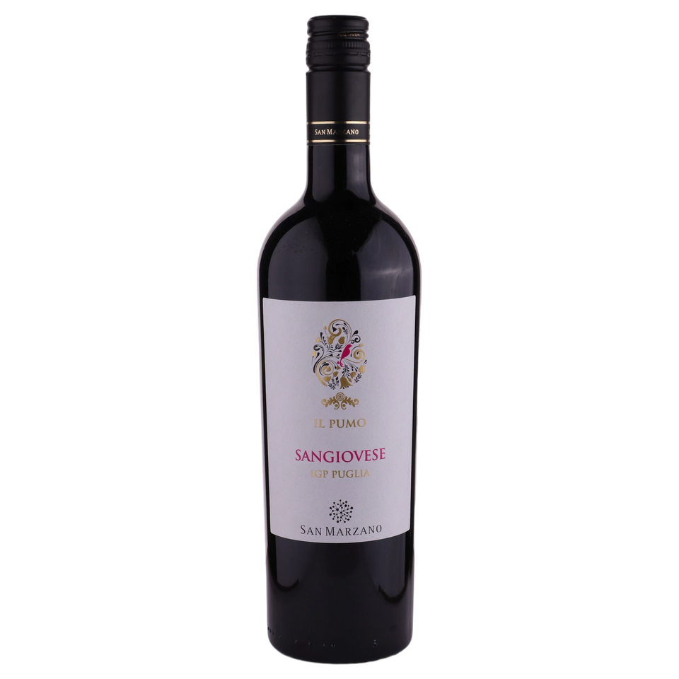 A bottle of San Marzano Il Pumo Sangiovese 2024 750ml Red Wine