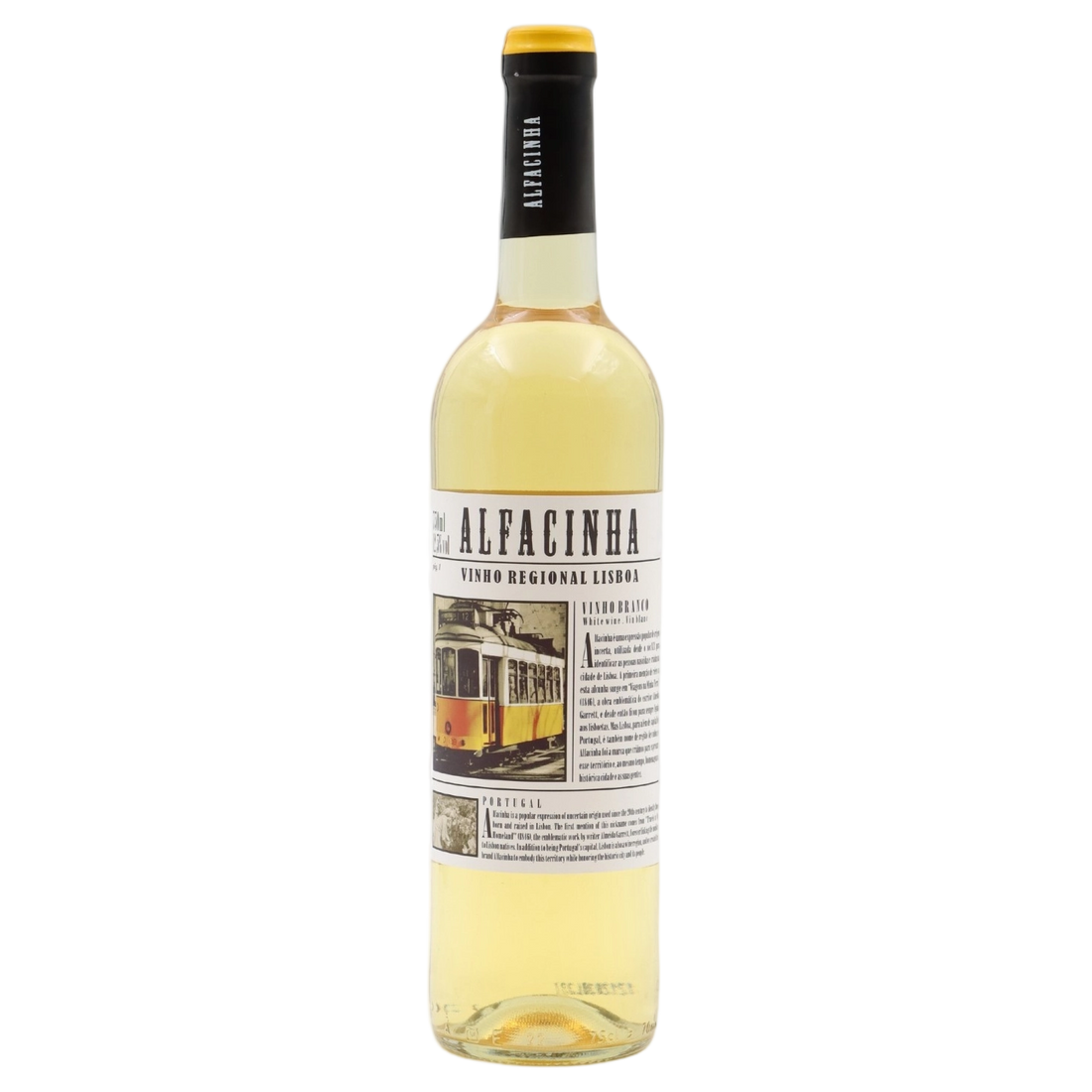 A bottle of Alfacinha White 2024 750ml White Wine