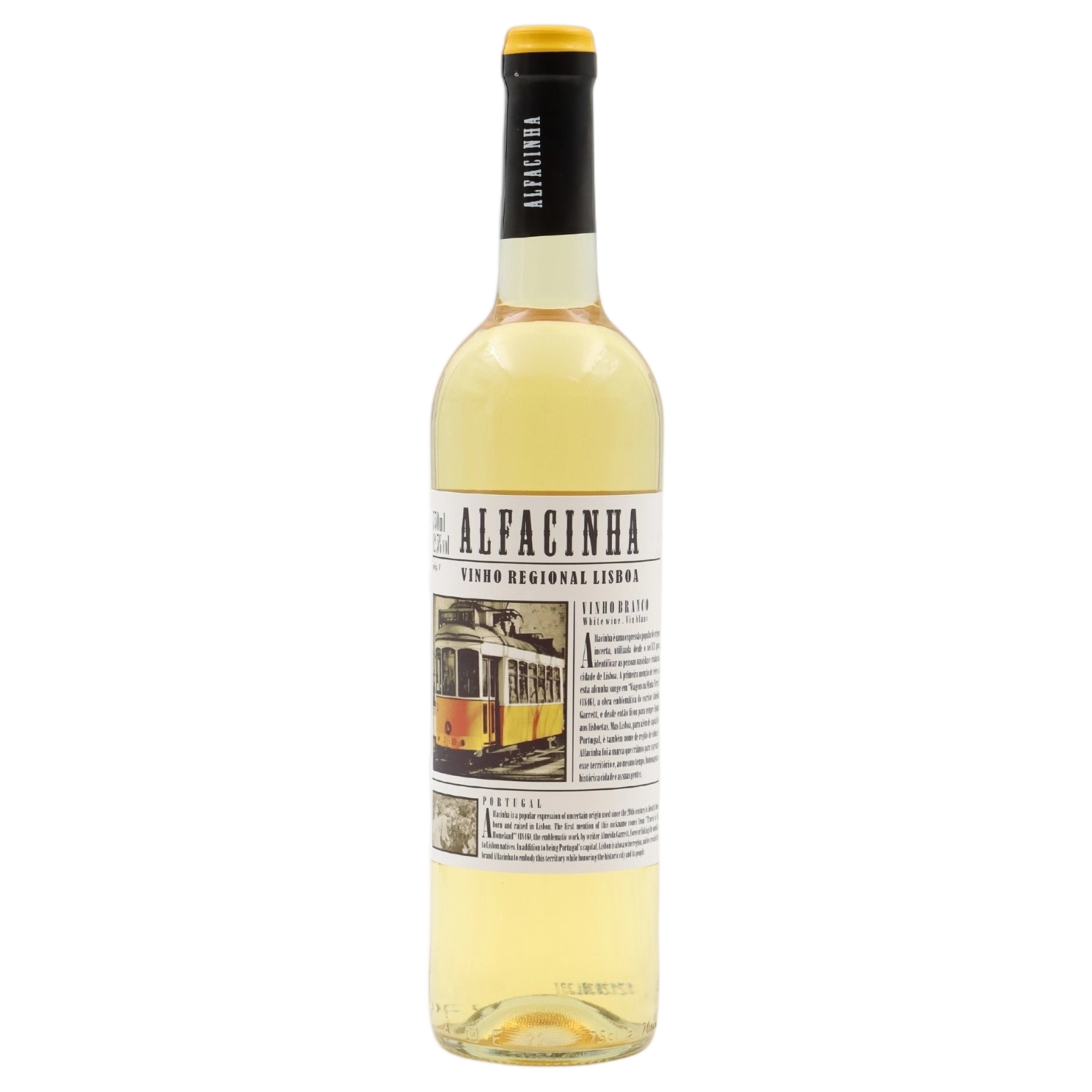 A bottle of Alfacinha White 2024 750ml White Wine